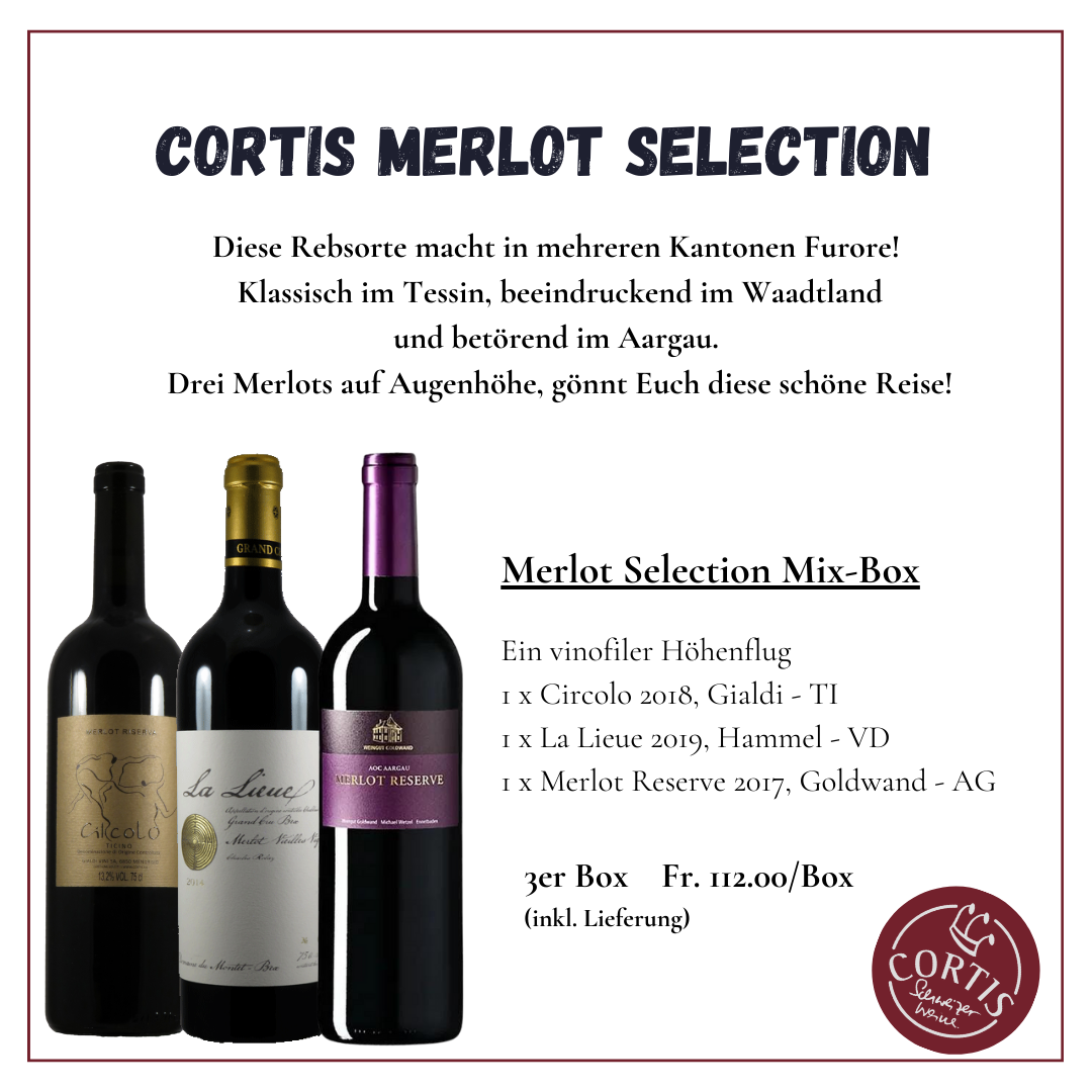 3er Box Cortis Merlot Selection