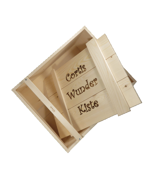 Geschenk- Box (Holz 6er)
